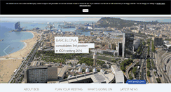 Desktop Screenshot of barcelonaconventionbureau.com