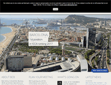 Tablet Screenshot of congressguide.barcelonaconventionbureau.com